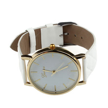 Checkers Faux lady dress watch, women's Casual Leather quartz-watch Analog wristwatch Gifts relogios feminino