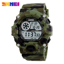 SKMEI Military Sports Watches Men Alarm 50M Waterproof Watch LED Back Light Shock Digital Wristwatches Relogio Masculino 1019
