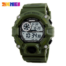SKMEI Military Sports Watches Men Alarm 50M Waterproof Watch LED Back Light Shock Digital Wristwatches Relogio Masculino 1019