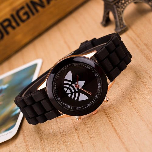 New Fashion Sports Brand Quartz Watch Men ad Casual Silicone Women Watches