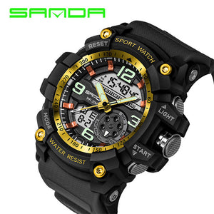 2018 Military Sport Watch Men Top Brand Luxury Famous Electronic LED Digital Wrist Watch