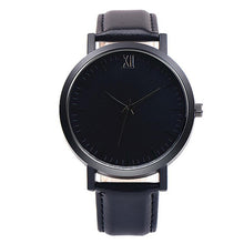 2018 Watch Mens Luxury Brand Clock Men Sport Black Wristwatch Casual Watches With Leather Relogio Masculino Classic Reloj Hombre