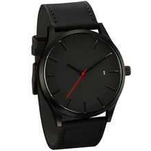 Sanwony Popular Low-key Minimalist Connotation Leather Men's Quartz Wristwatch