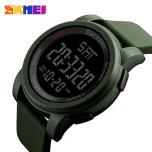 SKMEI Brand Men's Watches LED Digital Watch Men Wrist Watch Black Alarm 50m Waterproof Sport Watches For Men Relogio Masculino
