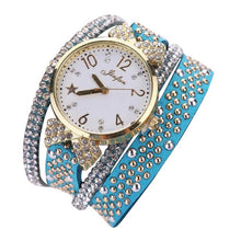 Women's Bracelet Watches 2018 Fashion Leisure Quartz shiny Crystal Diamond Wrist Watch Clock Relogio Feminino Bayan Kol Saati