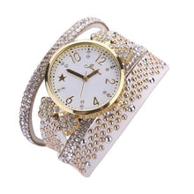 Women's Bracelet Watches 2018 Fashion Leisure Quartz shiny Crystal Diamond Wrist Watch Clock Relogio Feminino Bayan Kol Saati